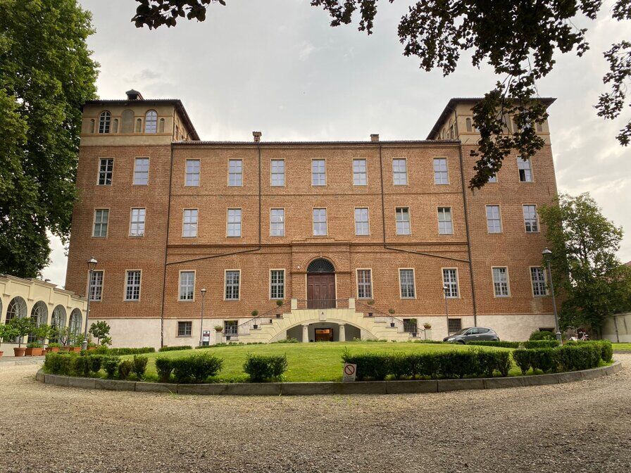 Facciata in mattoni restaurata