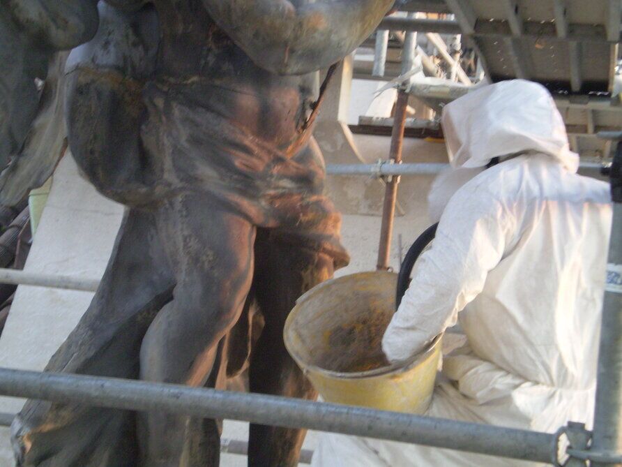 Micro-sabbiatura controllata